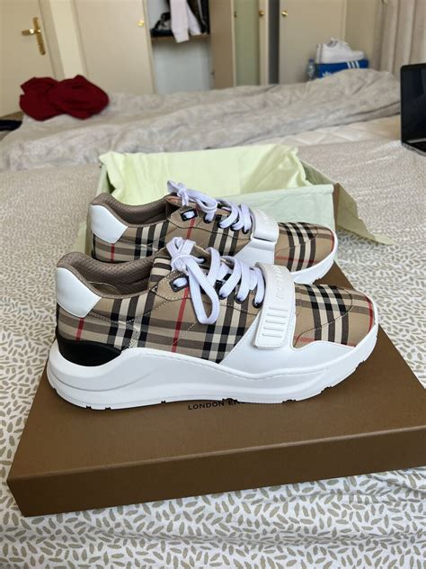 burberry mens sneakers shoes|padded classic burberry sneakers men.